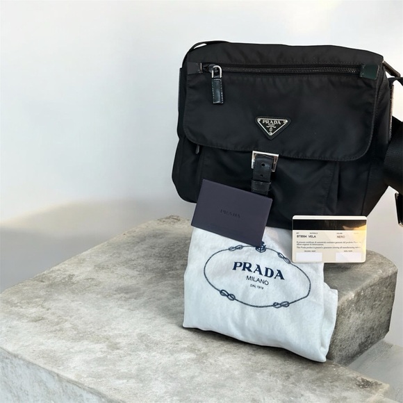 PRADA Tessuto Nylon Crossbody Bag - Picture 1 of 16